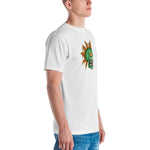 Load image into Gallery viewer, Punk Skull Pizza Dark Men&#39;s T-shirt - NINI SHOP
