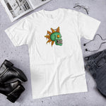 Load image into Gallery viewer, Punk Skull Pizza Dark Men&#39;s T-shirt - NINI SHOP
