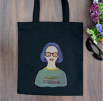 Load image into Gallery viewer, Canvas Bags Eco-reusable Shopping Bags With Zipper - NINI SHOP
