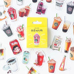 Load image into Gallery viewer, 46PCS/set Of Coffee Drink Mini Paper Label Stickers - NINI SHOP
