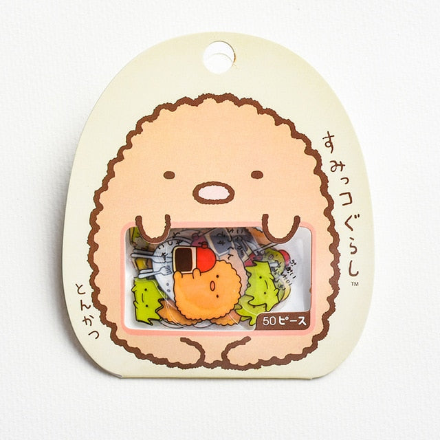 Kawaii Sumikko Gurashi Diary Label Stickers Pack - NINI SHOP