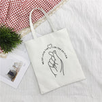 Load image into Gallery viewer, Ladies Handbags Cloth Canvas Shopping Travel Women Eco Reusable Tote Bag - NINI SHOP
