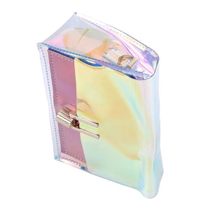 Laser Transparent PVC Waterproof Crossbody Shoulder Beach Bags - NINI SHOP