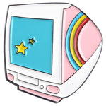 Load image into Gallery viewer, Pink Game Vintage Display Gashapon Gamepad Brooch Enamel Pins - NINI SHOP
