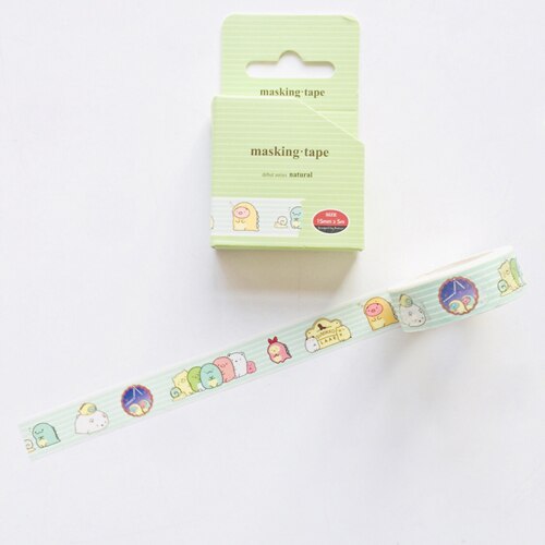 1.5cm*5m Cute Masking Tape Album Scrapbooking Decor Label Washi Tape - NINI SHOP