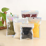 Load image into Gallery viewer, 20PCS Iridescent Zip lock Bags Pouches Cosmetic Plastic Laser Iridescent Bags - NINI SHOP
