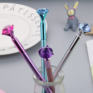 Cute Gel Pens 0.5mm Creative Diamond Pens Kawaii Coloured Plastic Neutral Pens - NINI SHOP