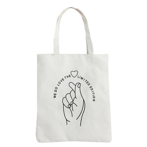 Ladies Handbags Cloth Canvas Shopping Travel Women Eco Reusable Tote Bag - NINI SHOP