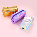 Load image into Gallery viewer, Laser Cosmetic Bag Fashion Holographic Pencil Case Cosmetic Makeup Pouch - NINI SHOP
