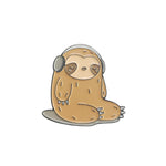 Load image into Gallery viewer, Sloth Family Cute Lapel Pins Cake Sleepy Backpack Enamel Pins - NINI SHOP
