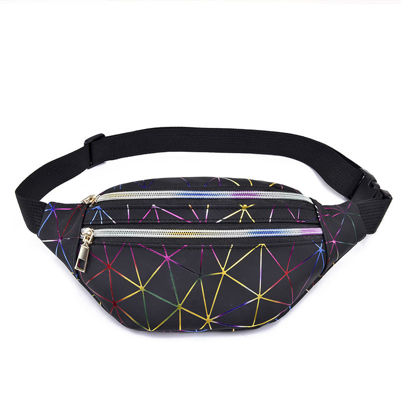 Holographic Waist Bags Geometric Waist Laser Pouch - NINI SHOP
