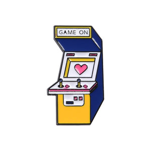 Retro Arcade Game Cartoon 90s Gamepad Enamel Pins Collections - NINI SHOP