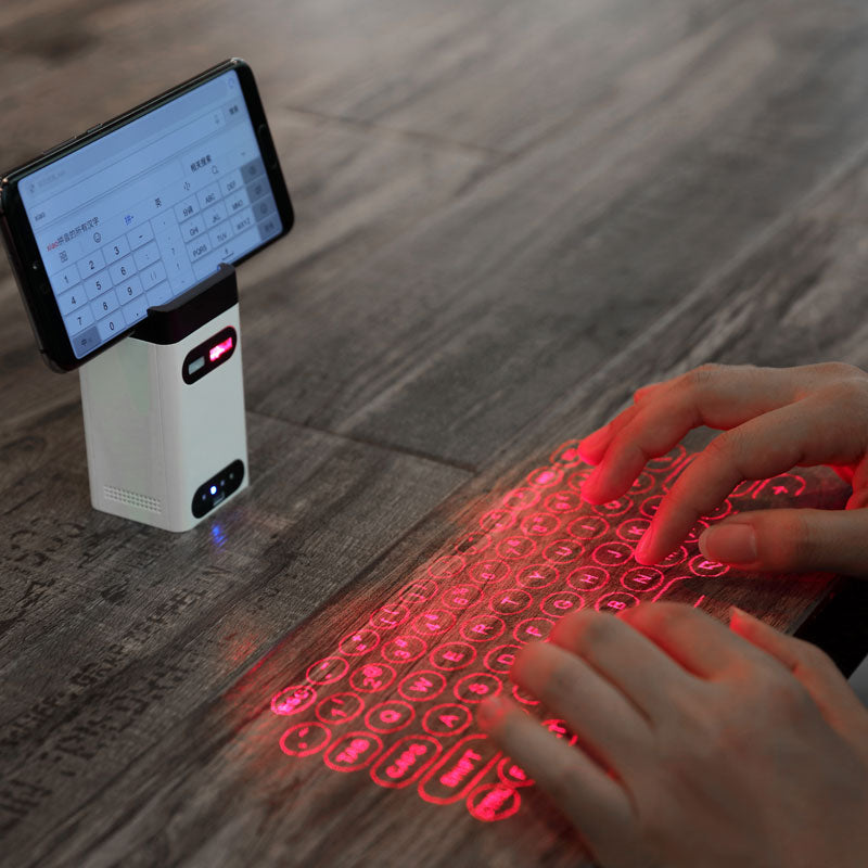 Bluetooth Virtual Laser Wireless Projection Portable Keyboard With Mouse Function - NINI SHOP