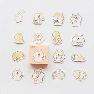 1 Box Cute Mini Decorative Scrapbooking DIY Diary Album Stickers - NINI SHOP