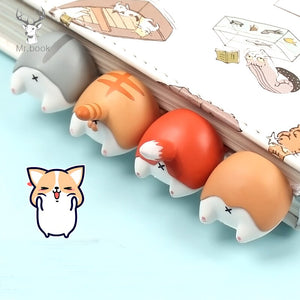 Lovely Cartoon Dog Cat Hamster Fox Ass Bookmarks - NINI SHOP