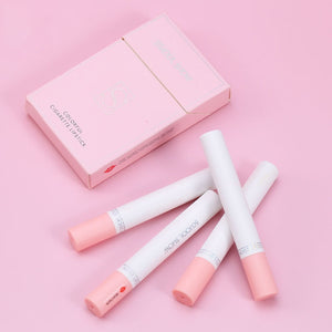4 Colors Velvet Matte Cigarette Lipstick Makeup Long Lasting Lipstick Set - NINI SHOP