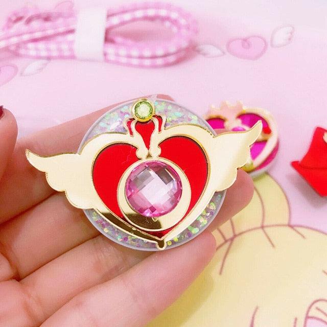 Universal Sailor Moon Phone Stretch Bracket Cartoon Finger Ring Holder Socket - NINI SHOP