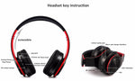 Load image into Gallery viewer, (Black) Headphones Bluetooth Earphone Wireless Headphones Stereo Foldable MP3 Player - NINI SHOP
