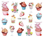Load image into Gallery viewer, 3D Embossed Nail Sticker Flower Adhesive DIY Manicure Slider Nail Art Tips - NINI SHOP
