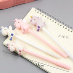 Load image into Gallery viewer, 1PC Unicorn Kawaii Multi Shape Silica Gel and Plastic Unicorn Pens For School Supplies - NINI SHOP
