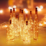 Load image into Gallery viewer, Battery Powered Garland Wine Bottle Lights LED Copper Wire Colorful Fairy Lights String - NINI SHOP
