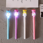 Load image into Gallery viewer, 4PCS/BOX Light Coloured Pony Unicorn Bear Gel Pens - NINI SHOP
