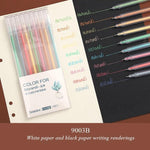 Load image into Gallery viewer, 6 PCS/Set Creative Cute Morandi Simple Small Fresh Gel Pen Kawaii Quick Drying Cap Neutral Pen Journal Supplies - NINI SHOP
