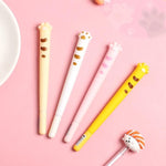 Load image into Gallery viewer, 1PC 0.5mm Cute Cartoon Cat Claw Kawaii 0.5mm Black Ink Pen For School Supplies - NINI SHOP
