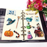 Load image into Gallery viewer, 22PCS Self-Made Handbook Cute Kawaii Halloween Funny Decorative Stickers - NINI SHOP
