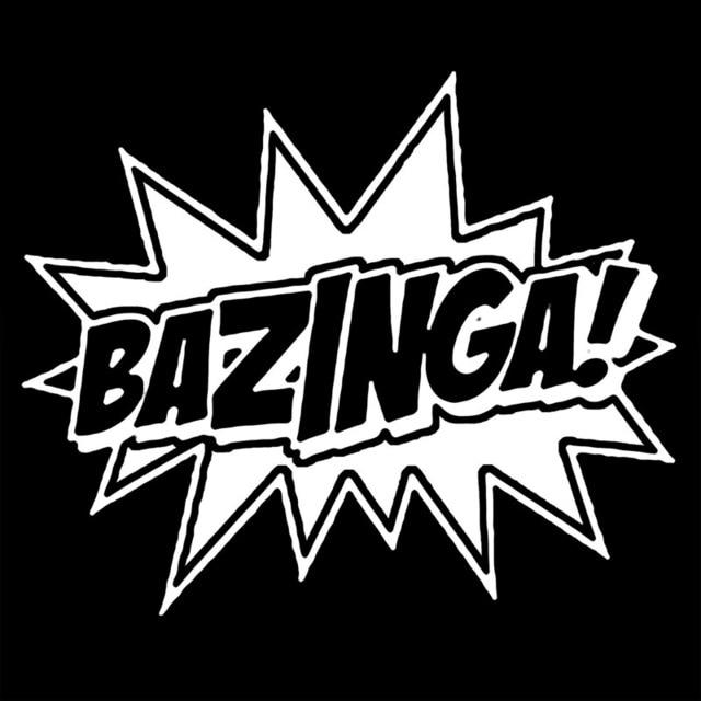 Bazinga! The Big Bang Theory Vinyl Decal Car Sticker - NINI SHOP