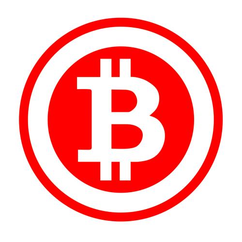 Large Bitcoin Cryptocurrency Freedom Car Sticker Car Styling - NINI SHOP