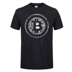 Load image into Gallery viewer, Bitcoin In Cryptography Men&#39;s O-Neck Cryptocurrency Cotton  T-Shirt - NINI SHOP

