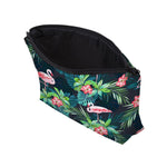 Load image into Gallery viewer, Cosmetic Bags Flamingo Flower Travel Makeup Storage with Zipper - NINI SHOP
