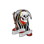 Load image into Gallery viewer, Happy Halloween !  Gothic Dark Skeleton Skull Coffin Zombie Rib Enamel Pins Collection - NINI SHOP
