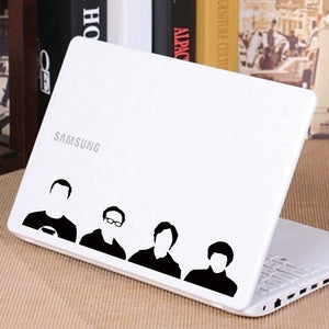 The Big Bang Theory TV Show Vinyl Decor Cartoon Stickers for MacBook Laptop - NINI SHOP