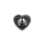 Load image into Gallery viewer, Punk Collection Enamel Pins Dark Black Brooch Plague Doctor Heart Wine Hell Badge - NINI SHOP
