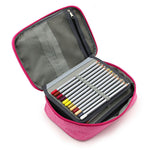 Load image into Gallery viewer, Coloured Pencil Case Multi-functional High Capacity Zipper Pencil Bag - NINI SHOP
