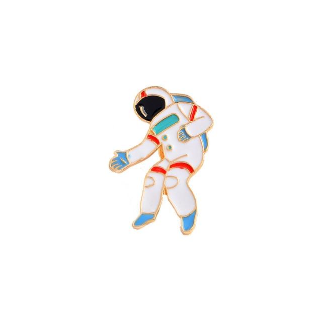 Space Travel Collection Cartoon Astronaut Planet Star - NINI SHOP